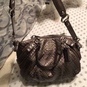 Coach Woven Leather Purse